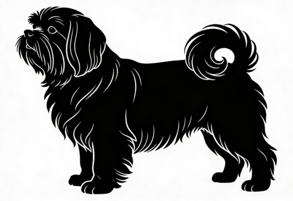Black Havanese Dog Silhouette SVG Review