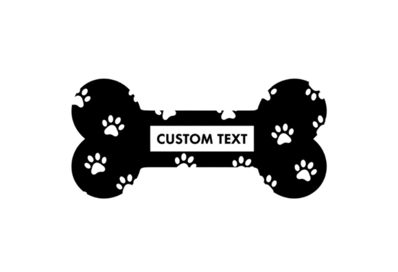 Customizable Dog Bone Paw Print SVG Review