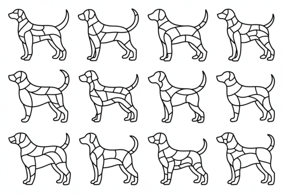Dog Anatomy Cut Diagram SVG Review