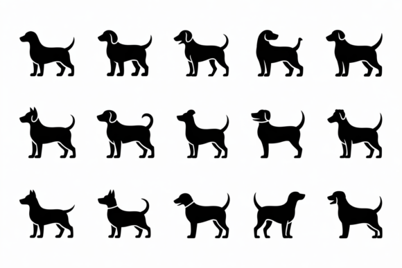 Dog Breed Silhouettes SVG Clipart Bundle Review