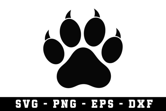 Dog Paw Svg Cut File Review