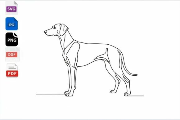 Minimalist Dog Line Art SVG Review